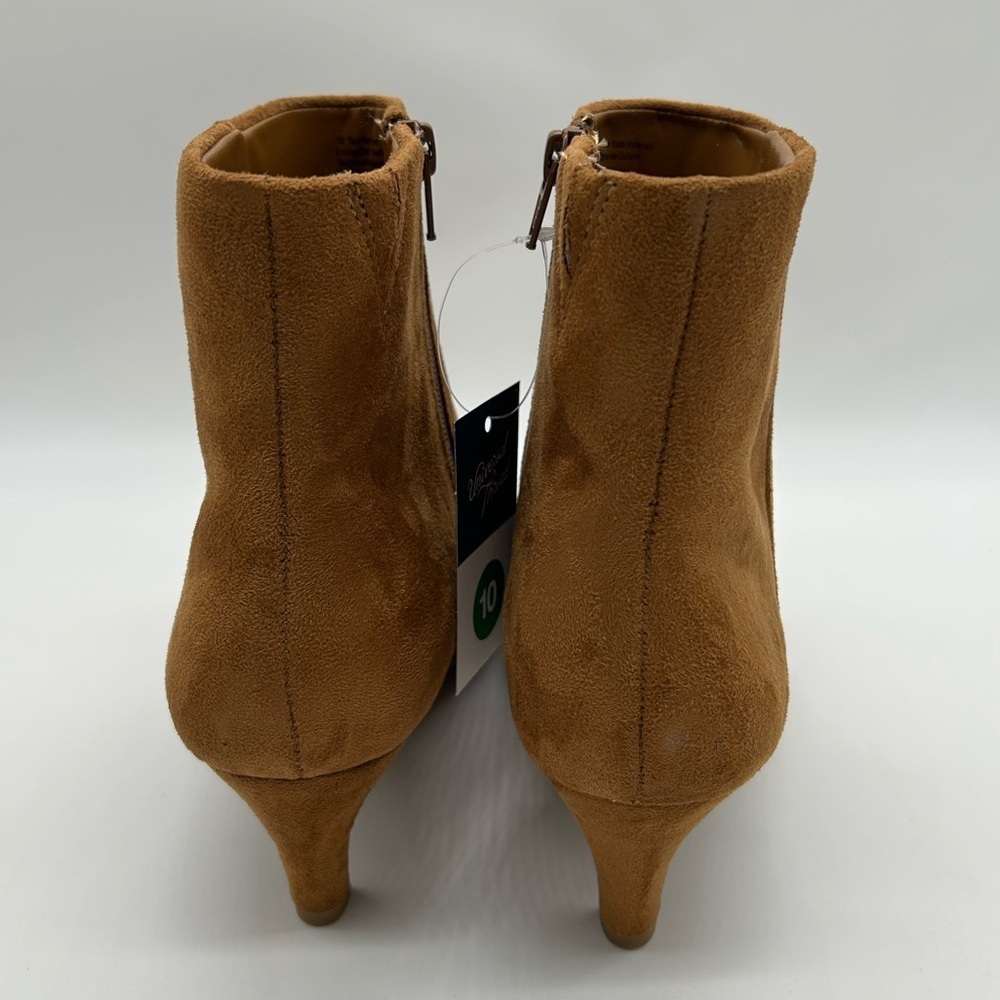 Universal Thread AE986 Taylor Suede Pointed-Toe Ankle Boots Size 10 Vegan NIB - Picture 6 of 11